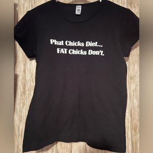 Fitted women’s workout tshirt